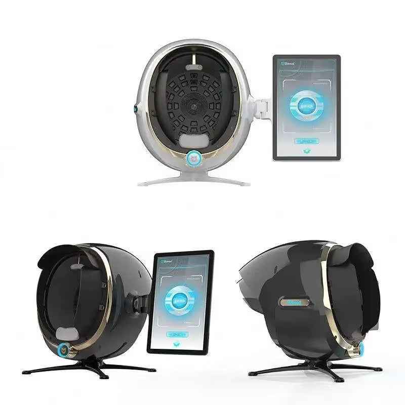 Portable AI Skin Analyzer Machine | 3D Face Scanner with 28MP Camera | 13 Languages - Essence Bleu