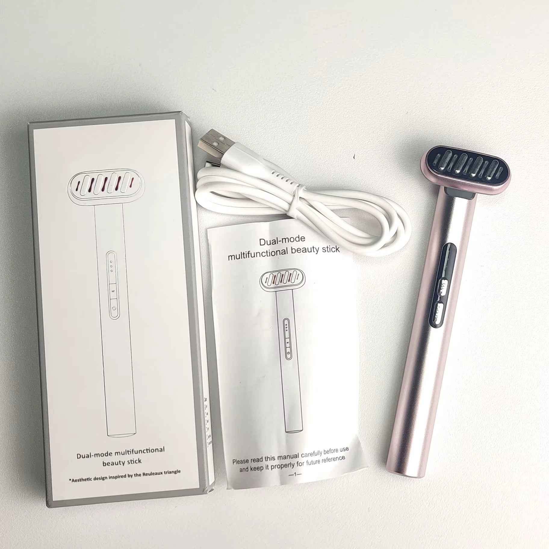 Electrical LED Eye and Face Massager - Lift, Firm & Revitalize Your Skin - Essence Bleu
