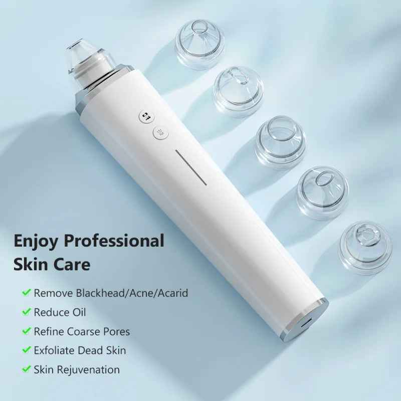 Beauty Multifunctional Cleaning and Beauty Instrument App Control Wifi Visual Pore with Camera - Essence Bleu