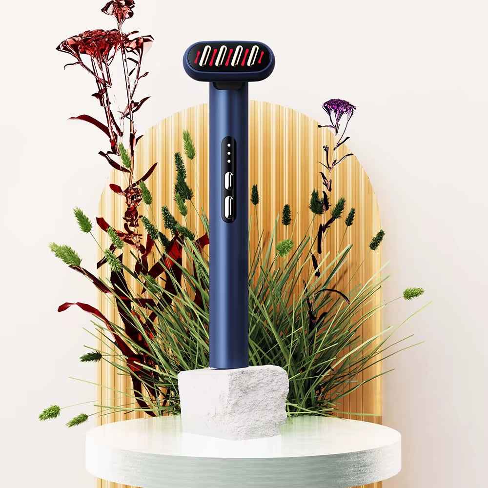 Electrical LED Eye and Face Massager - Lift, Firm & Revitalize Your Skin - Essence Bleu