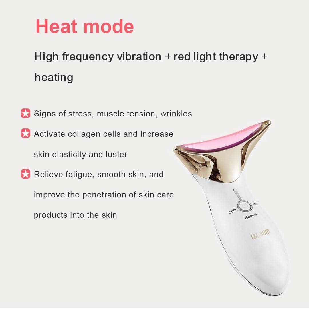 MAMI 4-in-1 LED Facial Massager | Hot & Cold Therapy with Vibration for Anti-Aging, Sculpting & Acne - Essence Bleu