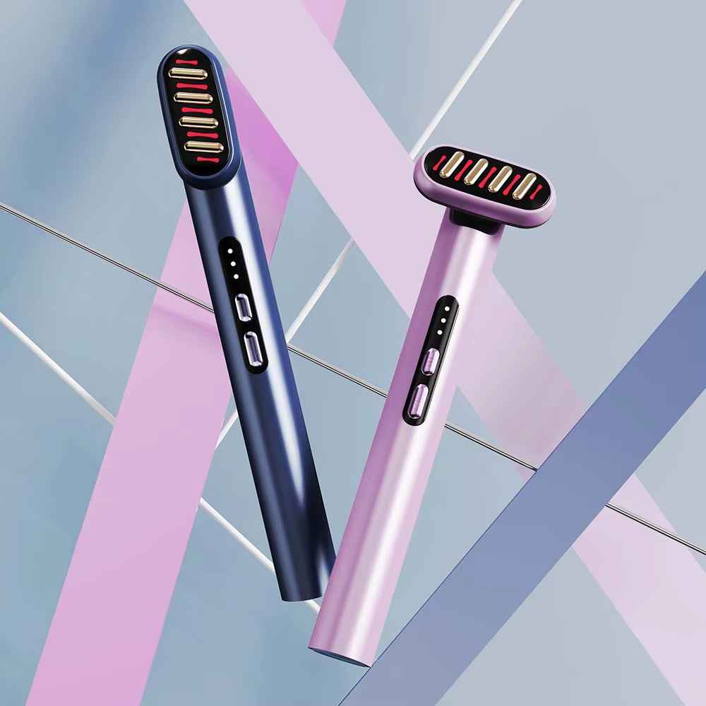 Electrical LED Eye and Face Massager - Lift, Firm & Revitalize Your Skin - Essence Bleu