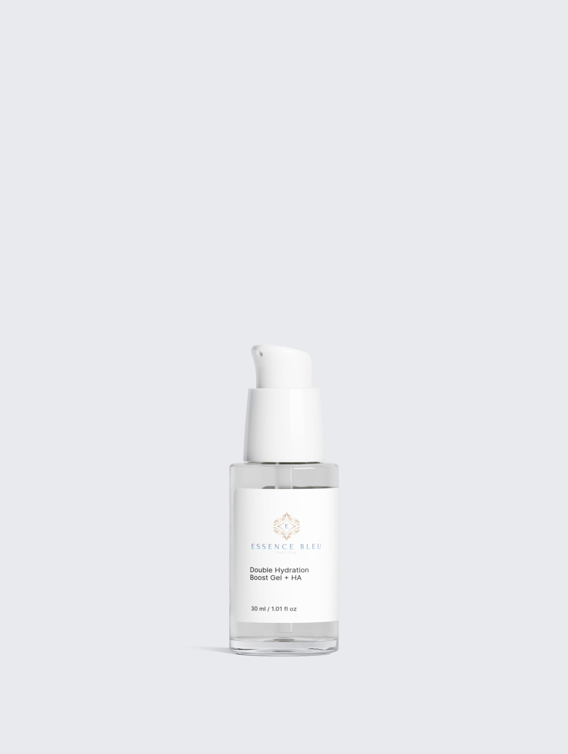 Double Hydration Gel with Hyaluronic Acid and PCA for Intense Moisture - Essence Bleu