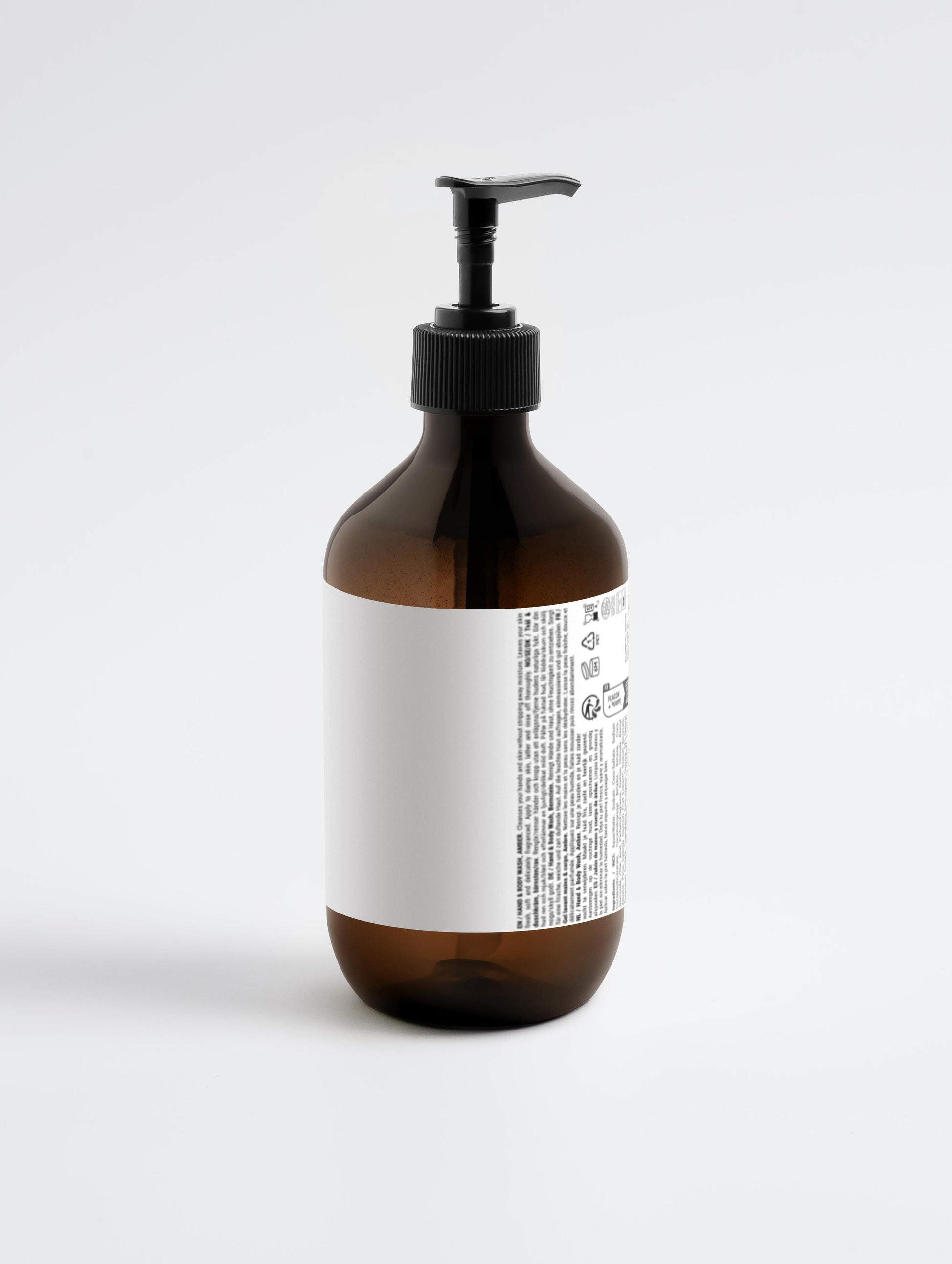 Hand and Body Wash Patchouli Amber Vanilla Scent for Luxurious Skin Care - Essence Bleu