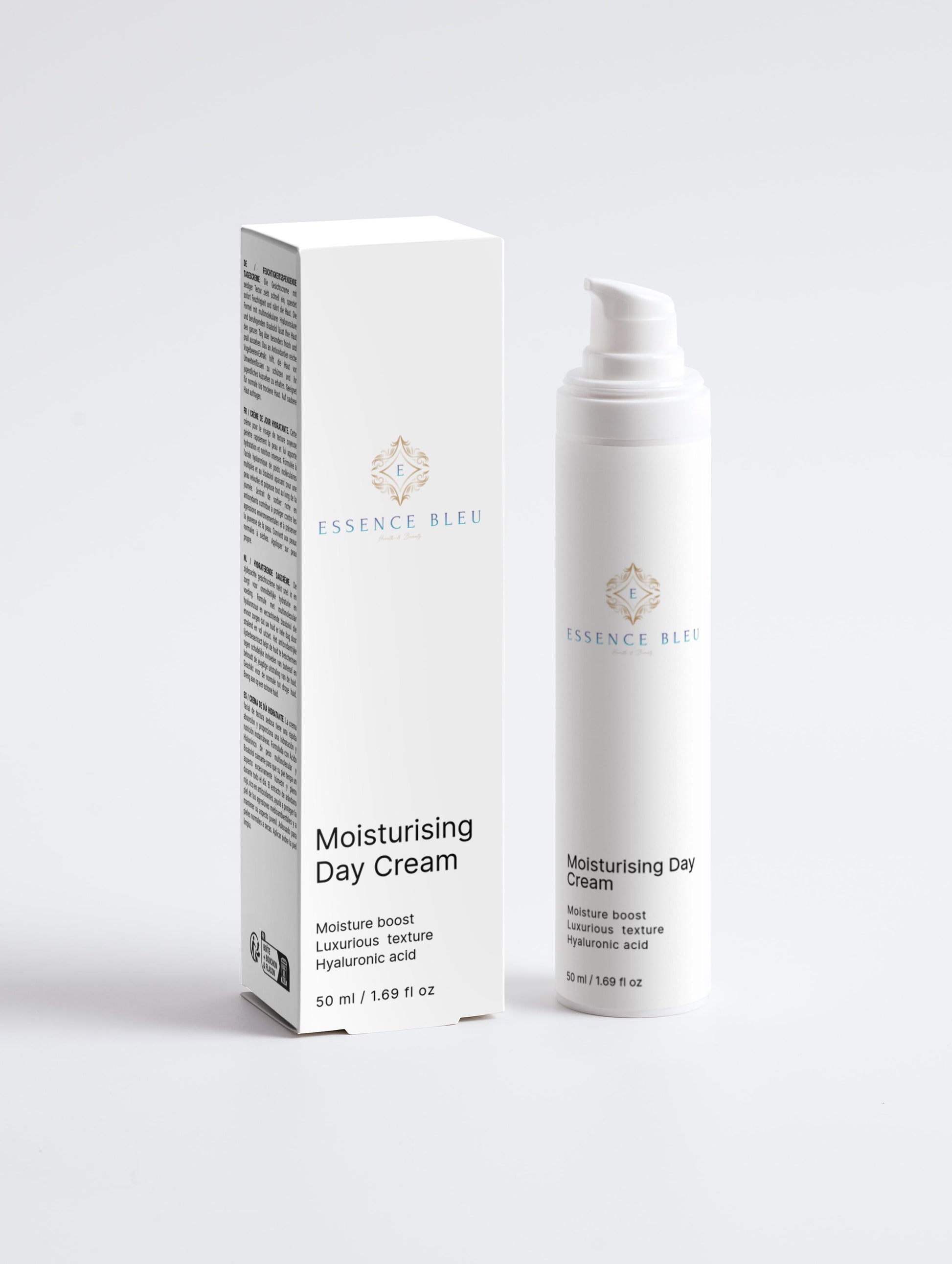 Moisturising Day Cream | Hyaluronic Acid & Rowanberry - Essence Bleu