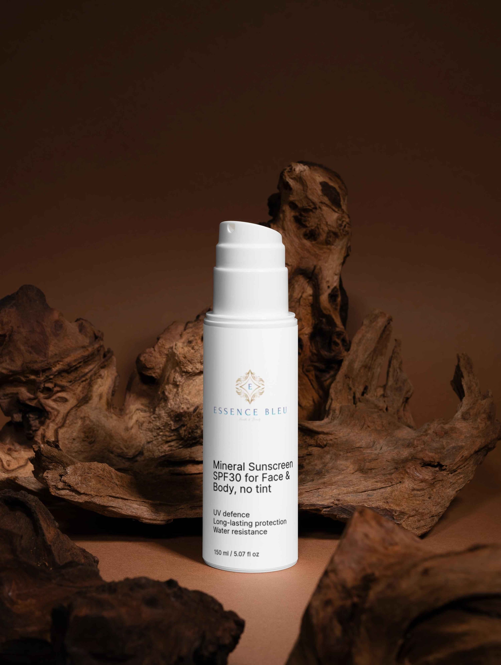 Mineral Sunscreen SPF30 | Face & Body UVA/UVB Defense - Essence Bleu