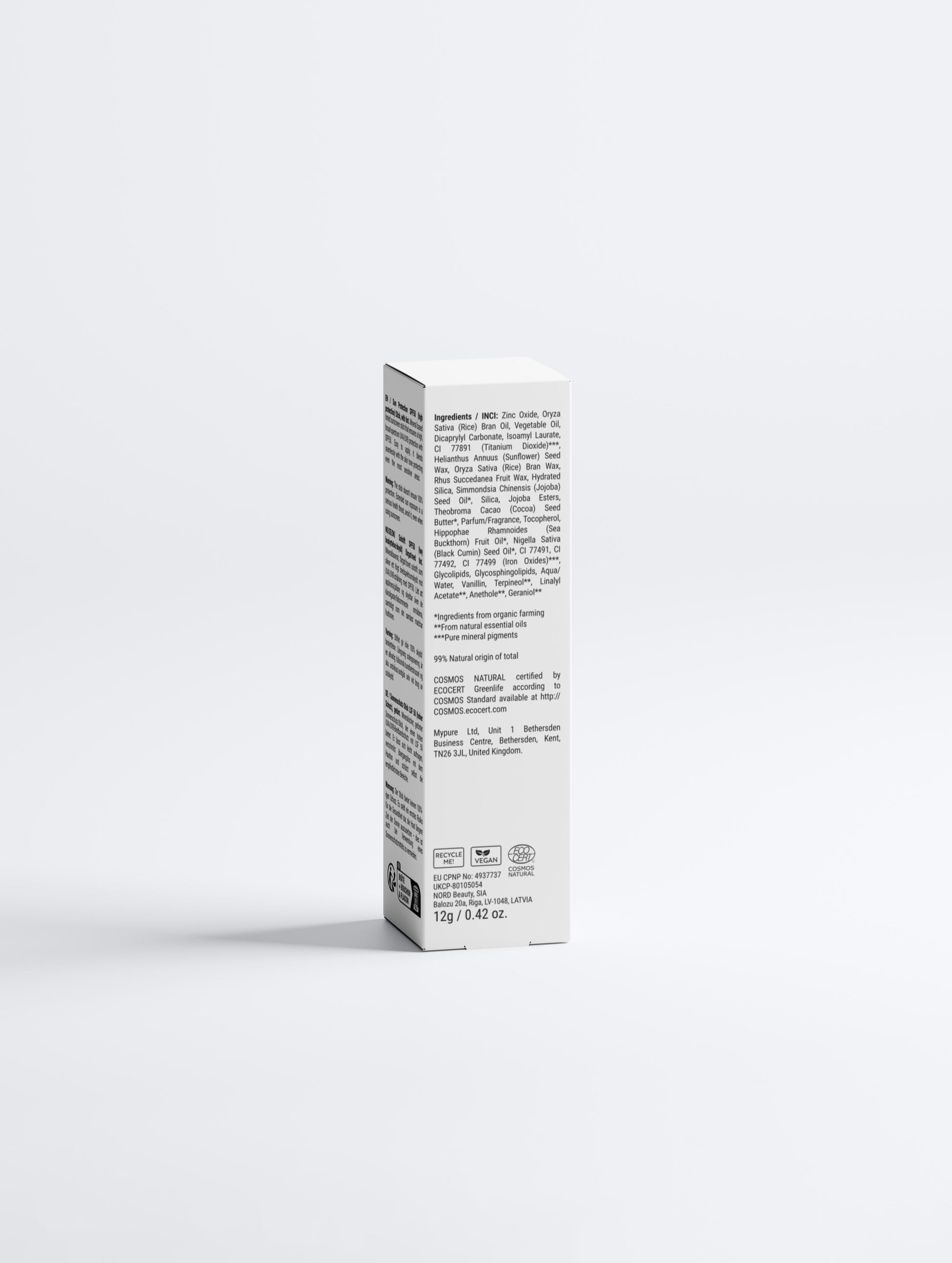 Mineral Tinted Sunscreen Stick SPF50 | Effortless Glow & Protection - Essence Bleu
