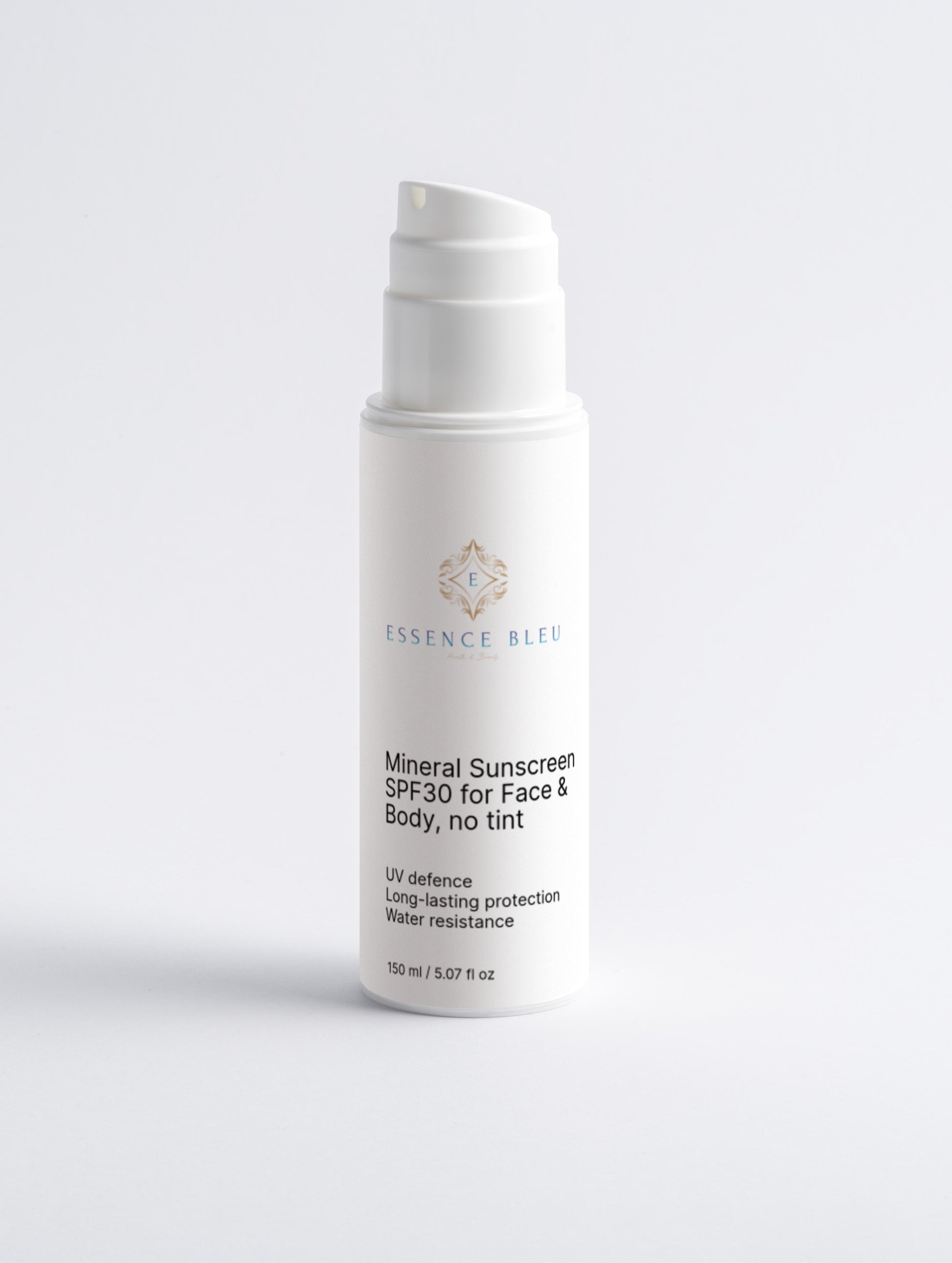 Mineral Sunscreen SPF30 | Face & Body UVA/UVB Defense - Essence Bleu