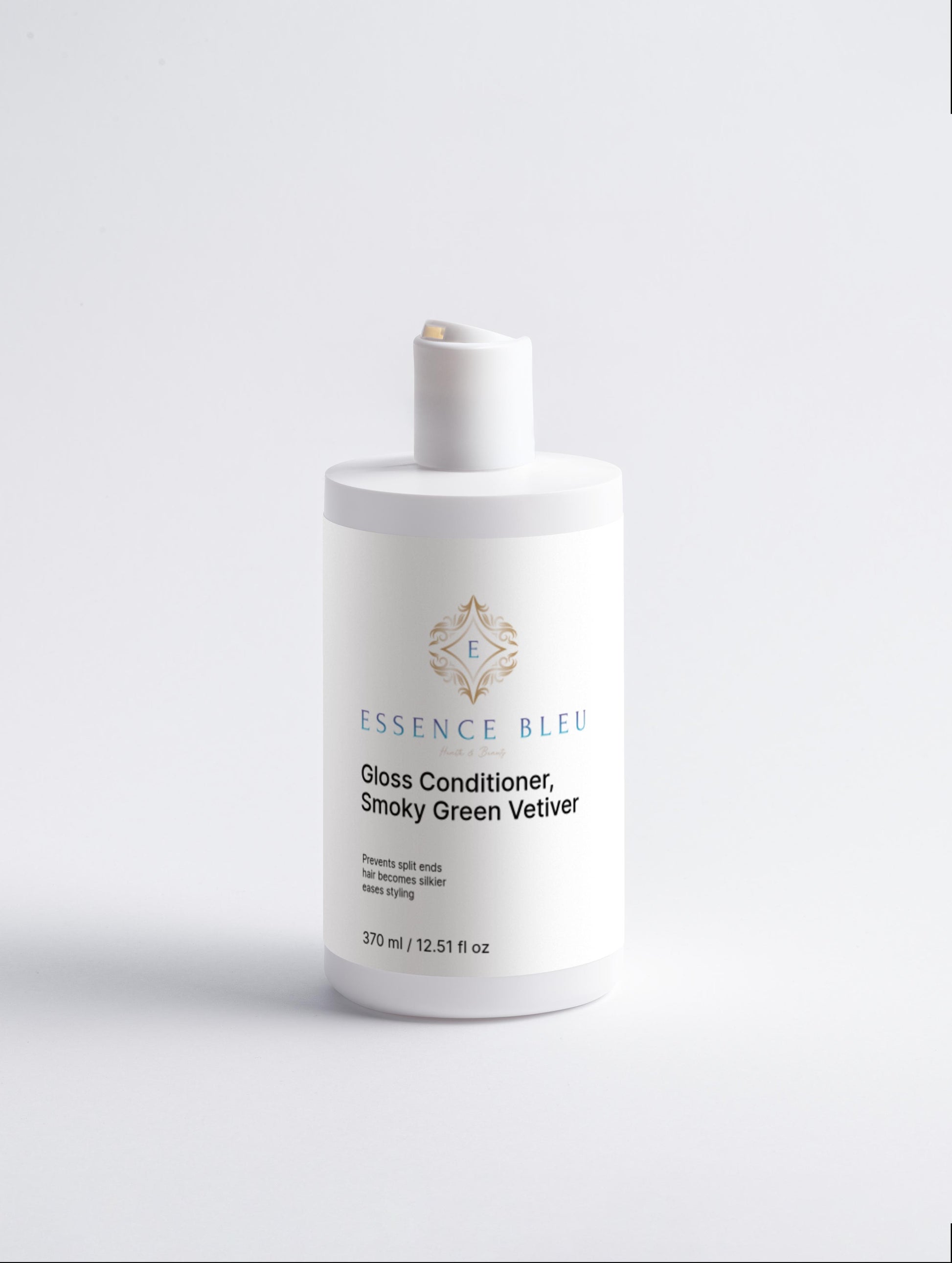 Gloss Conditioner Smoky Green Vetiver for Vibrant Shine and Nourishment - Essence Bleu