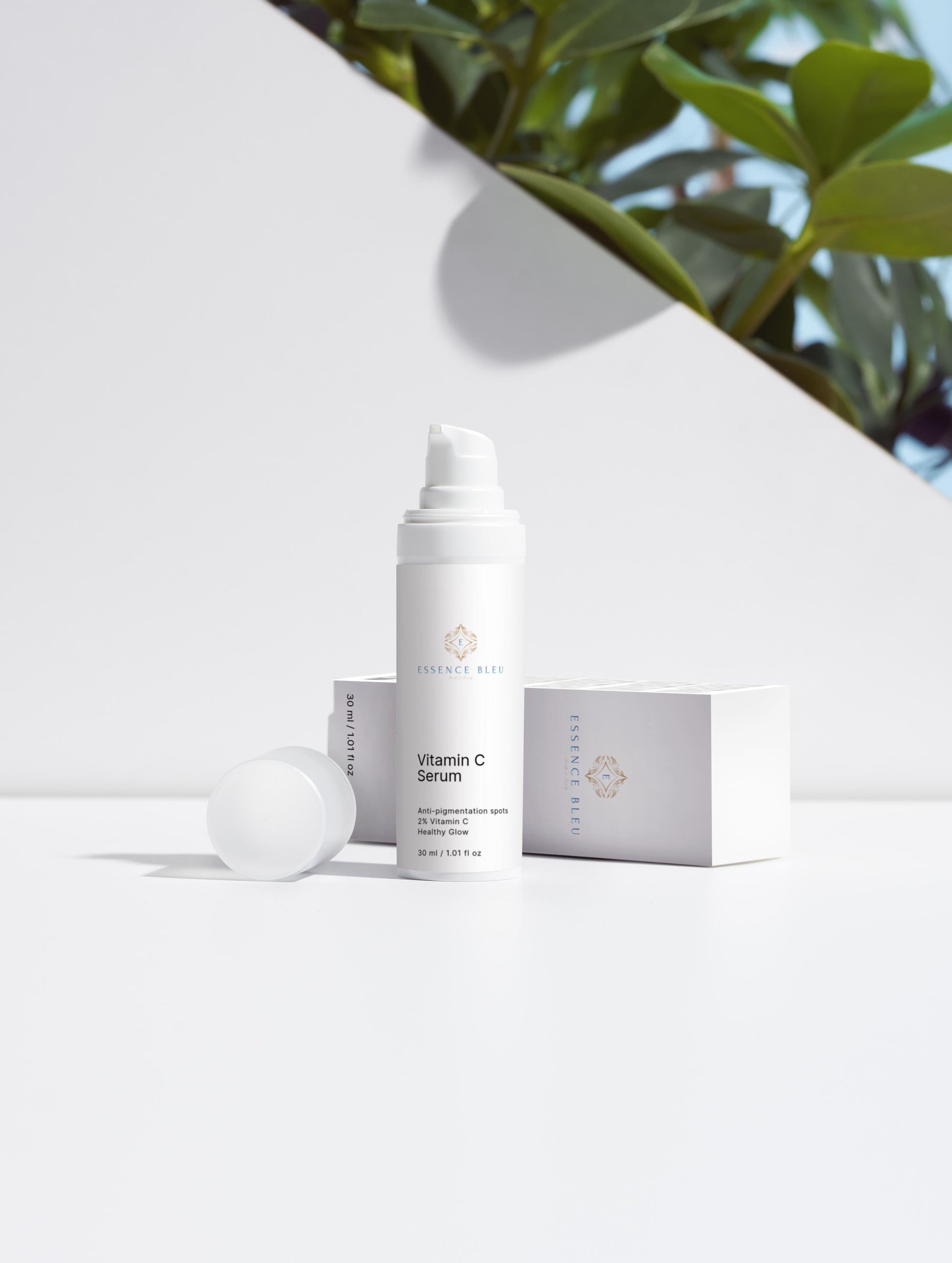 Vitamin C Serum | Energising Booster with Ferulic Acid & HA - Essence Bleu
