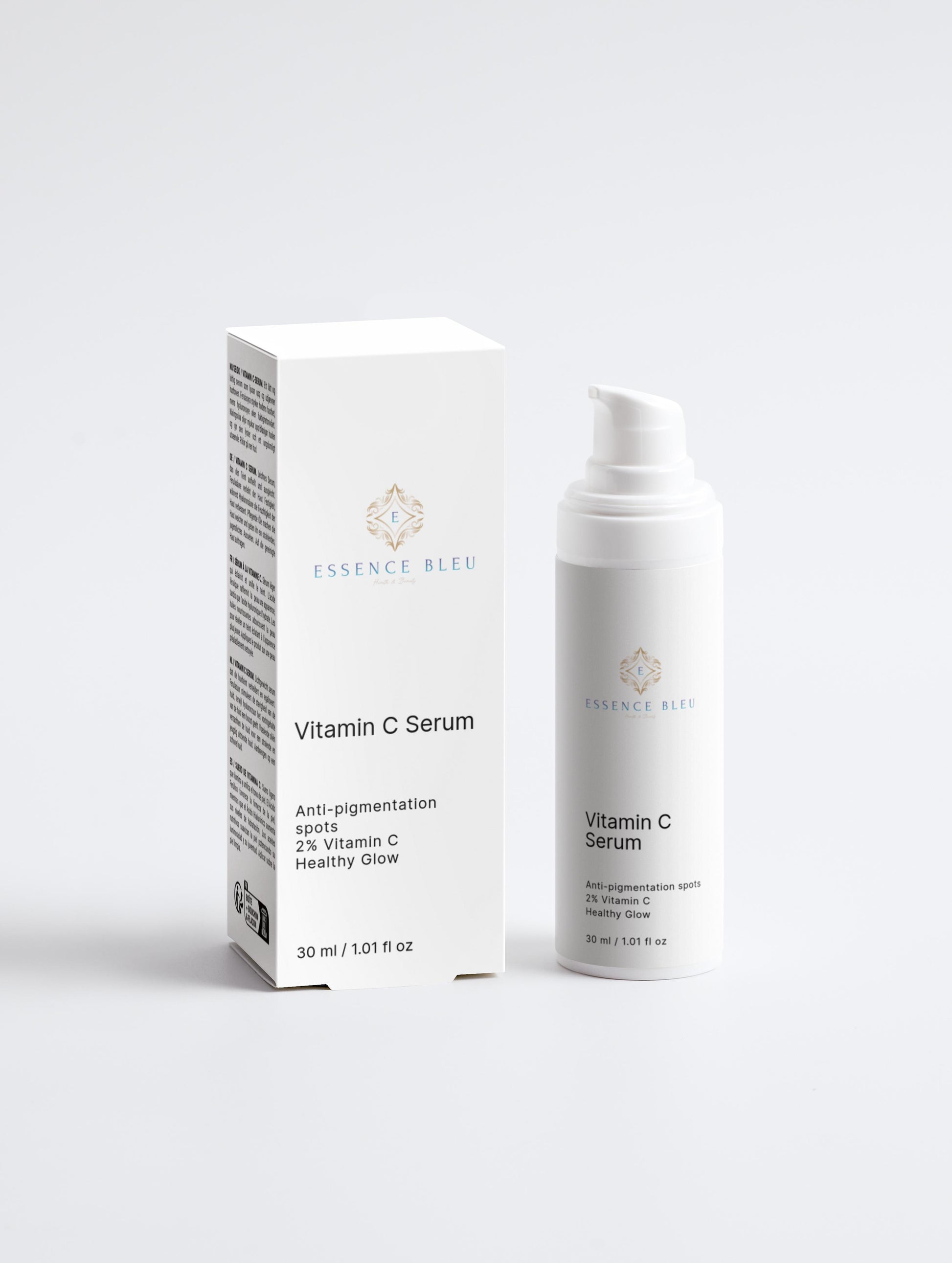 Vitamin C Serum | Energising Booster with Ferulic Acid & HA - Essence Bleu