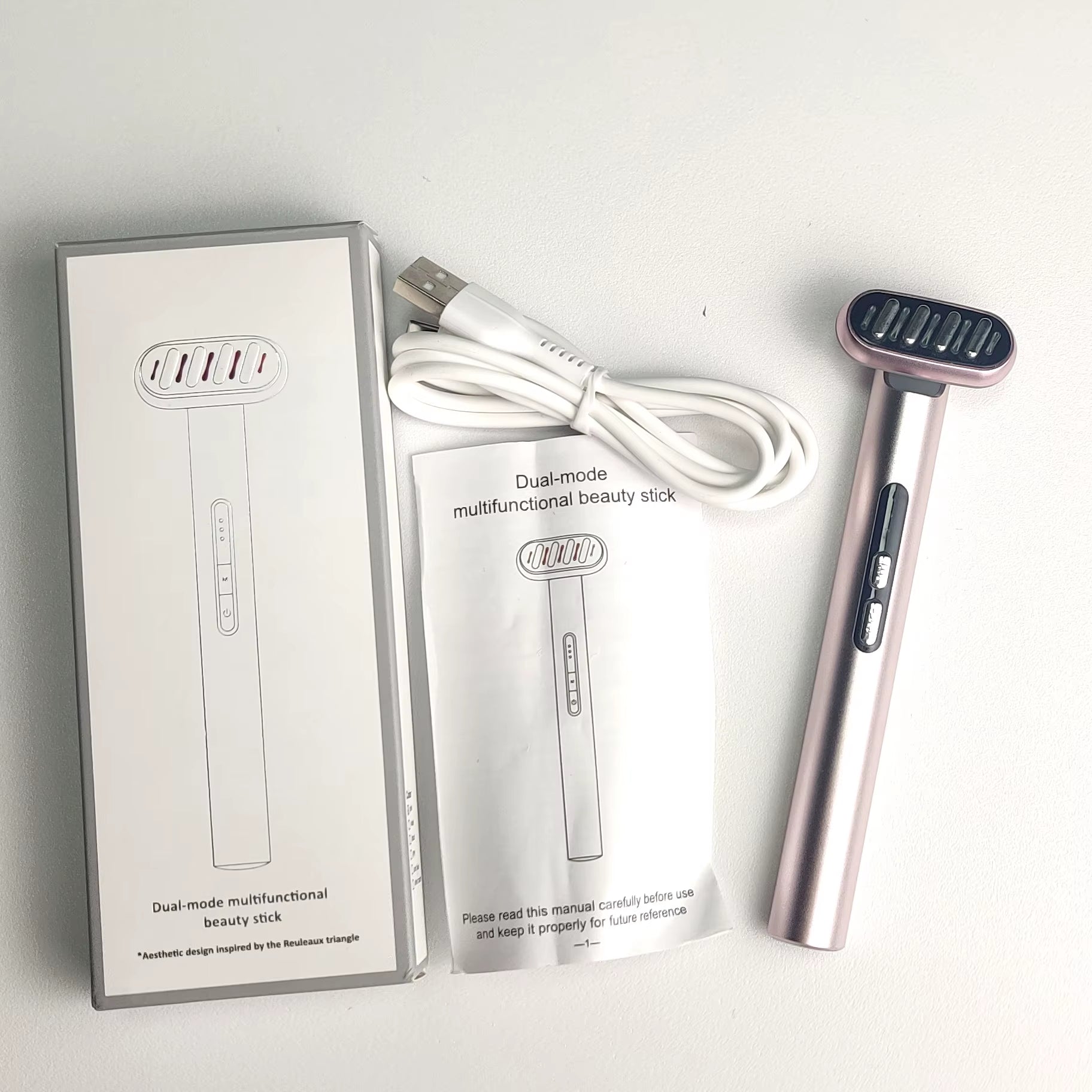Neck Beauty Massager Face Beauty Portable Electrical LED Facial Massager Eye Massager