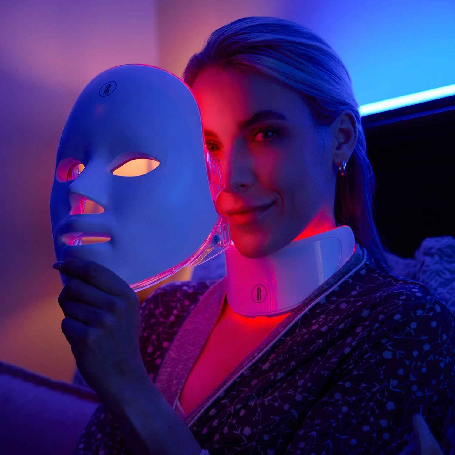 RegenaLight™ 7-Color Wireless LED Light Therapy Mask | Anti-Aging & Acne Treatment - Essence Bleu