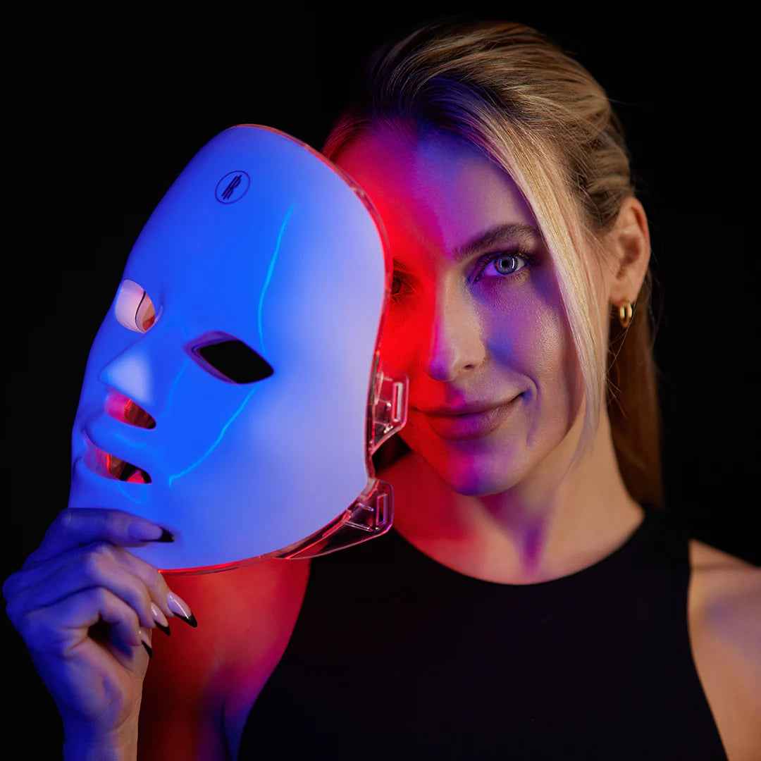 RegenaLight™ 7-Color Wireless LED Light Therapy Mask | Anti-Aging & Acne Treatment - Essence Bleu