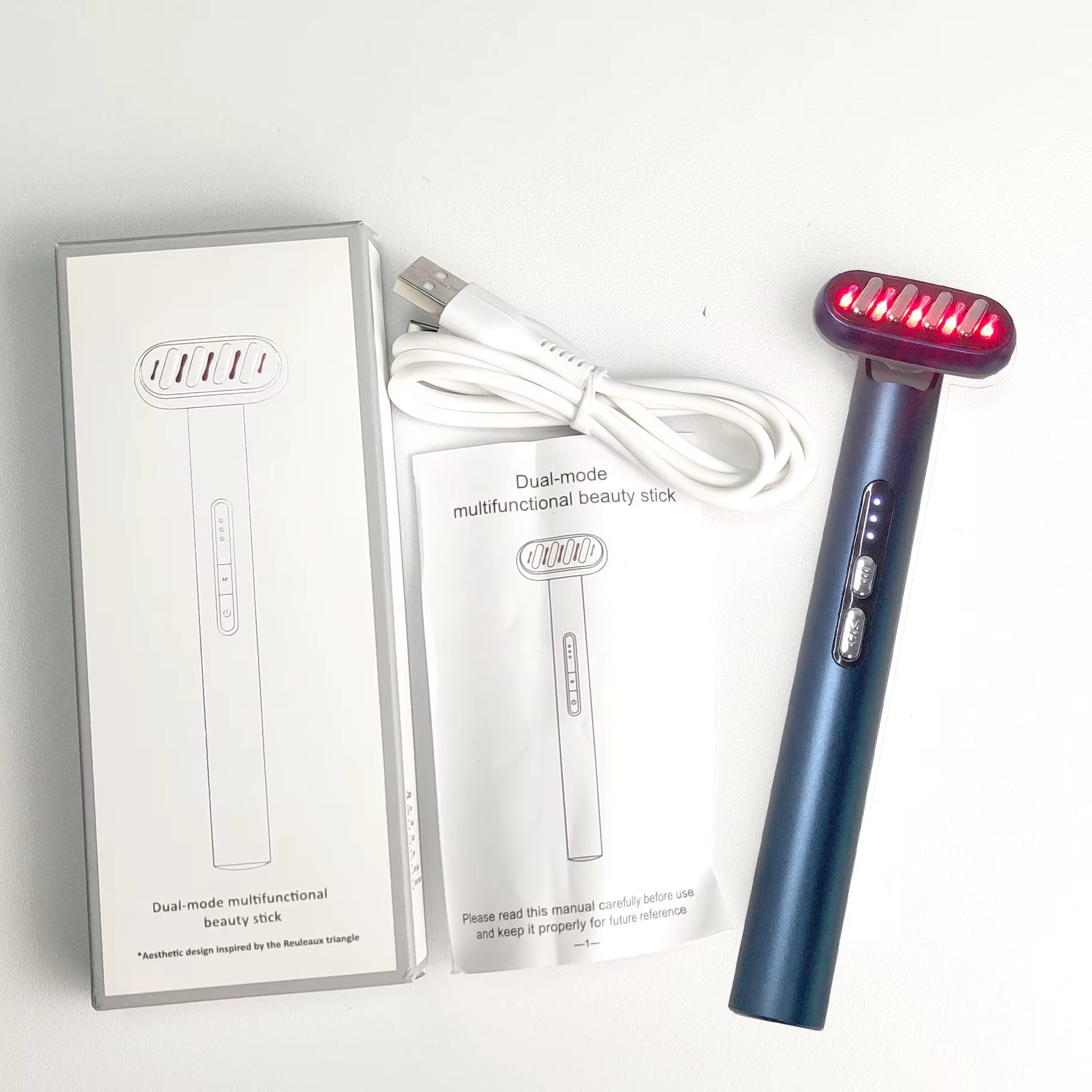 Neck Beauty Massager Face Beauty Portable Electrical LED Facial Massager Eye Massager