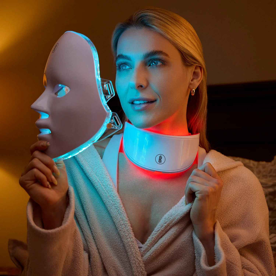 RegenaLight™ 7-Color Wireless LED Light Therapy Mask | Anti-Aging & Acne Treatment - Essence Bleu