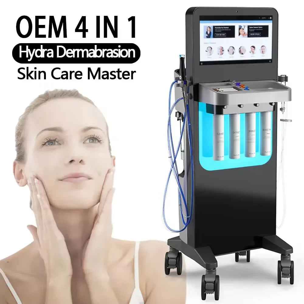 Professional Hydro Diamond Dermabrasion Machine | Hydra Facial Equipment for Deep Cleaning & Skin Rejuvenation - Essence Bleu