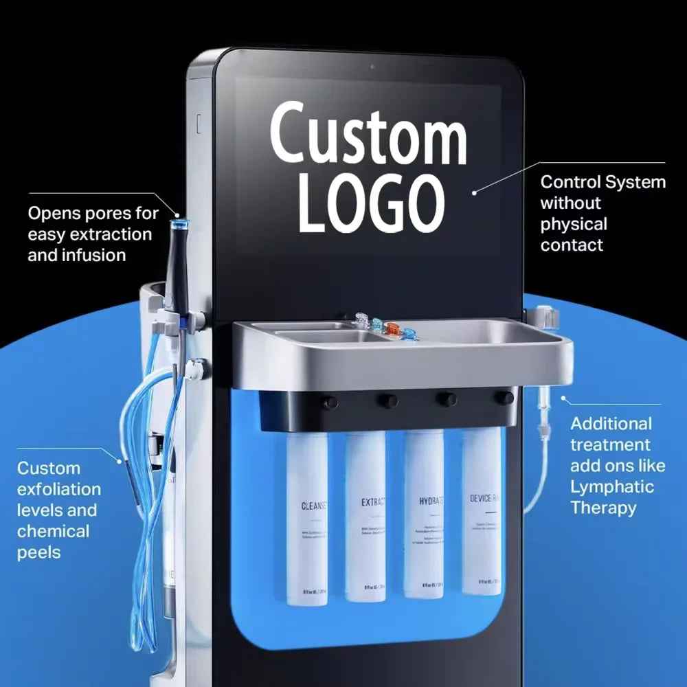 Professional Hydro Diamond Dermabrasion Machine | Hydra Facial Equipment for Deep Cleaning & Skin Rejuvenation - Essence Bleu