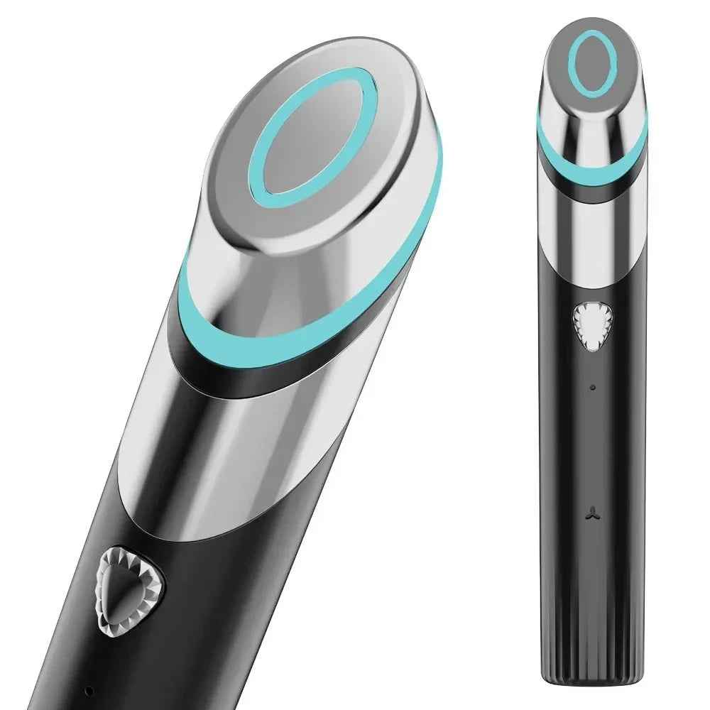 4-in-1 Microcurrent Facial Toning Wand | Red Light Therapy, Heat & Vibrating Massage Tool - Essence Bleu