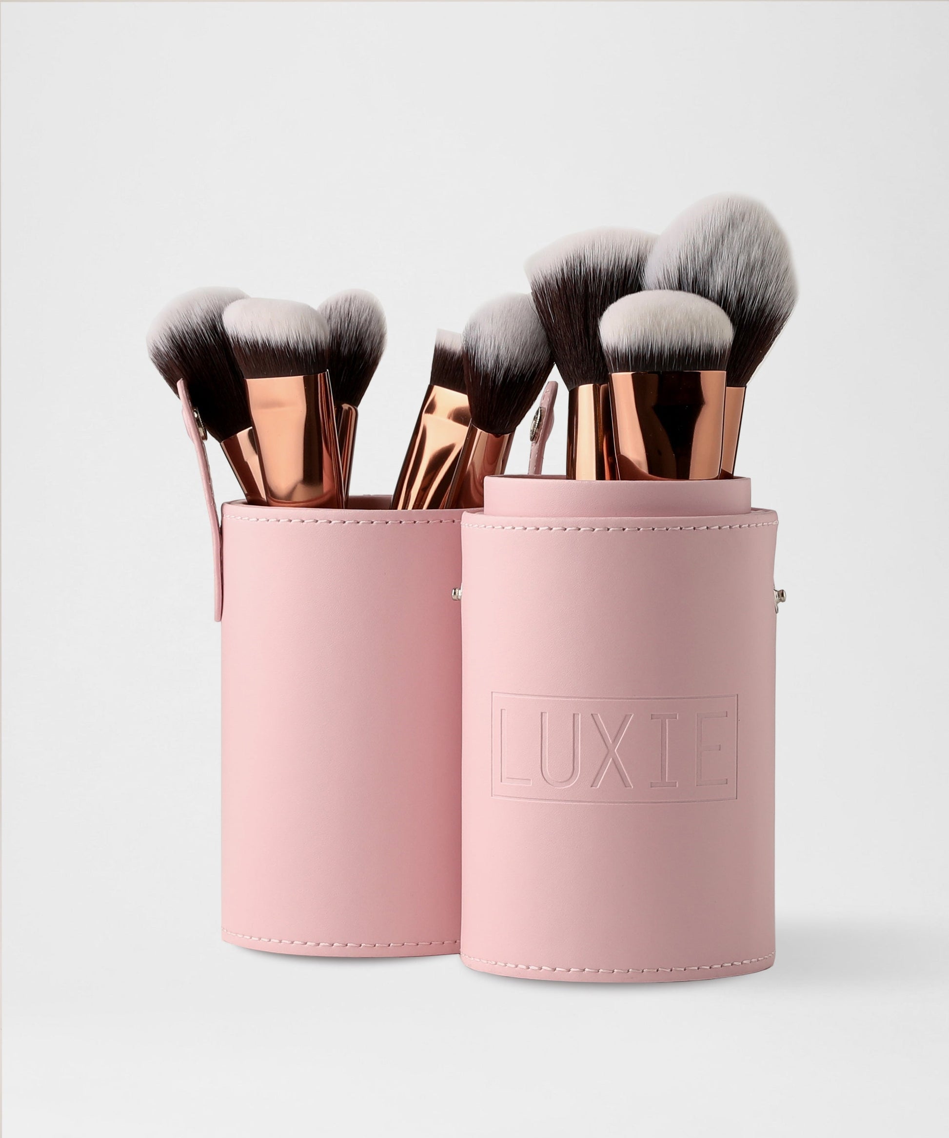 Luxie Signature Rose Gold Brush Set - Essence Bleu