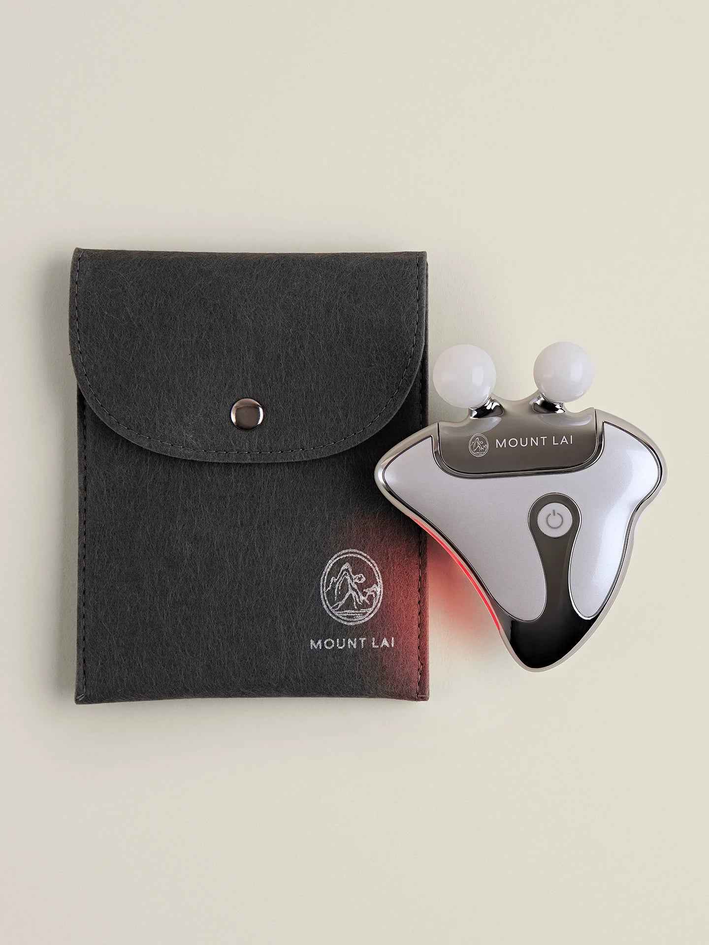 Vitality Qi 4-in-1 LED Gua Sha Device | Heated Red Light Therapy for Sculpting & Anti-Aging - Essence Bleu